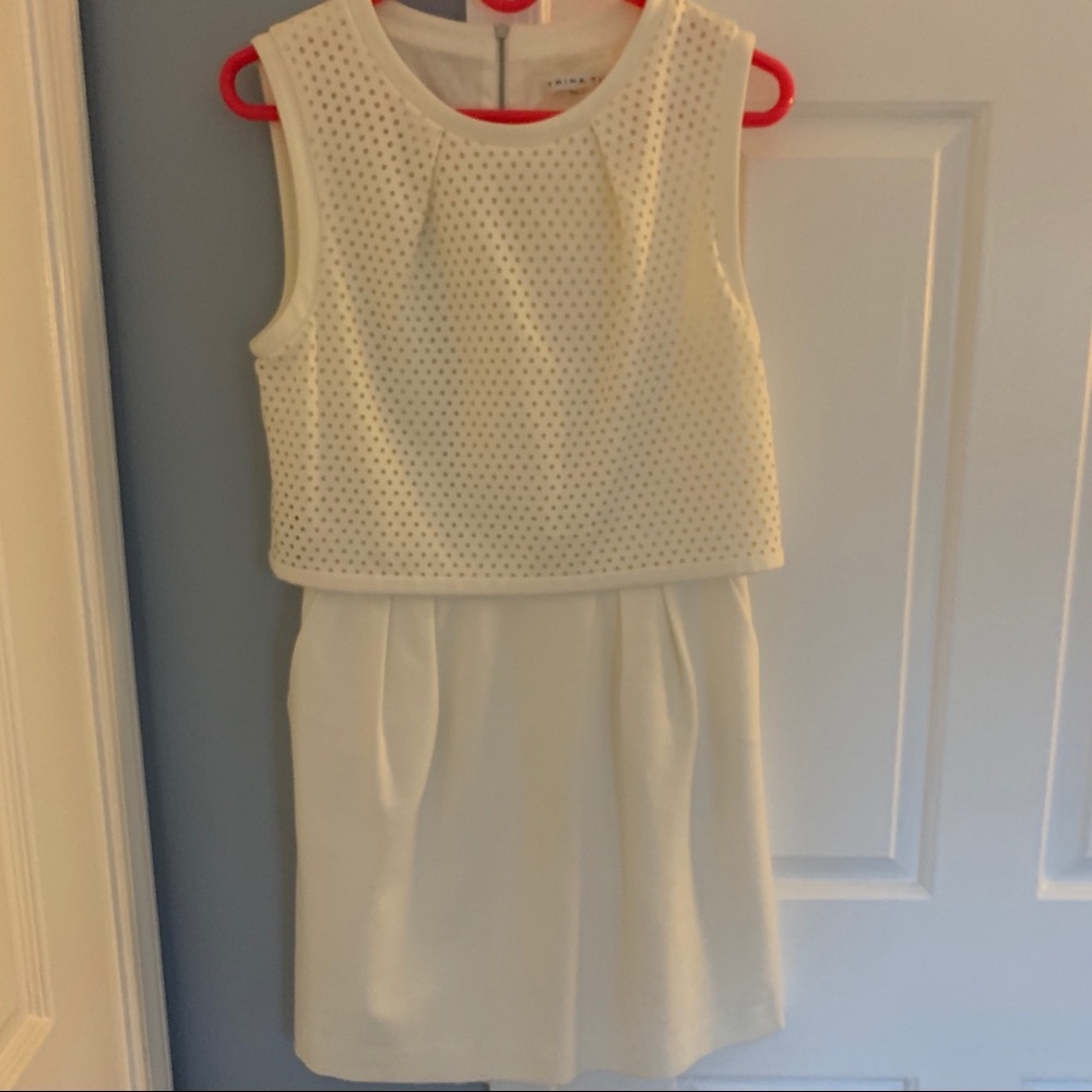 White Trina Turk Dress